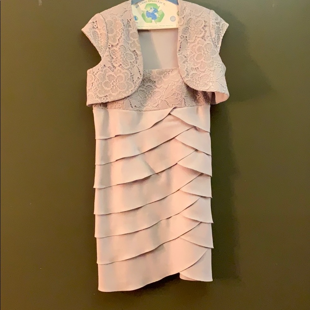 S.L Fashions Beautiful Crotched Dress